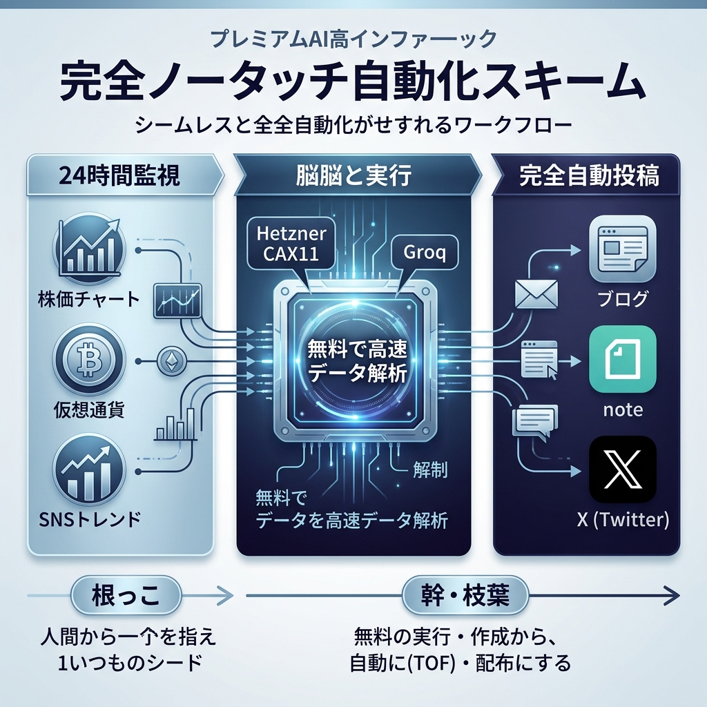 完全ノータッチ自動化スキーム