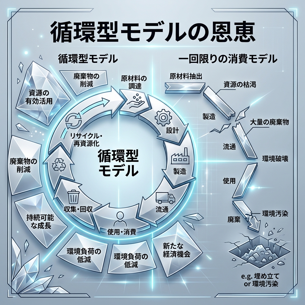 循環型モデルの恩恵