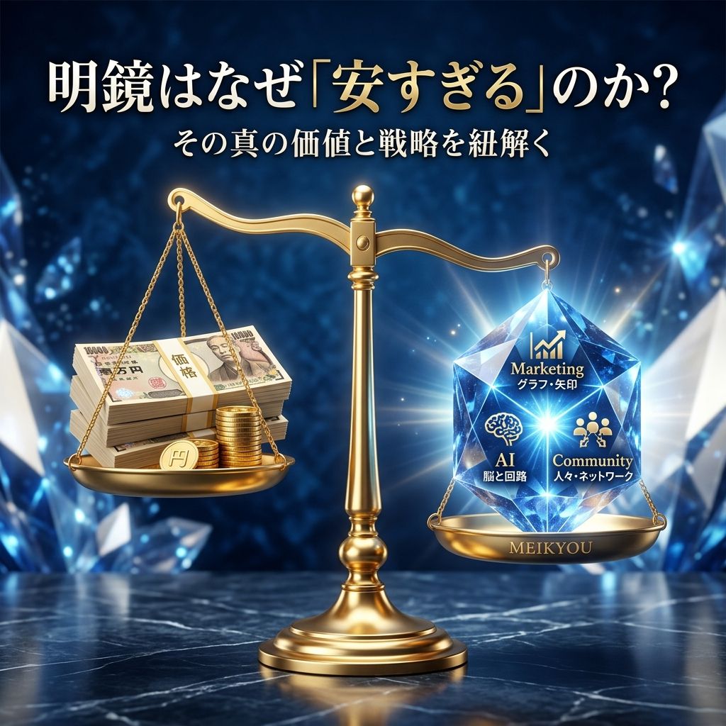 明鏡はなぜ「安すぎる」のか？他社サービスとの価格・価値を徹底比較